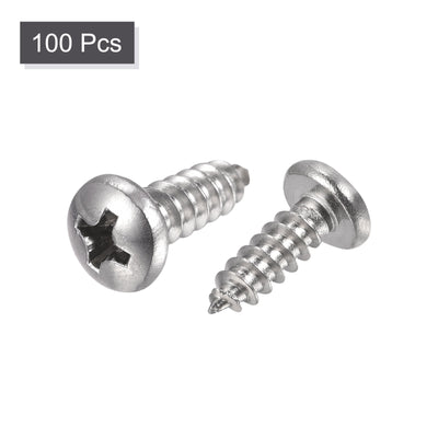 Harfington Screws Phillips Self Tapping Screw 304 Stainless Steel
