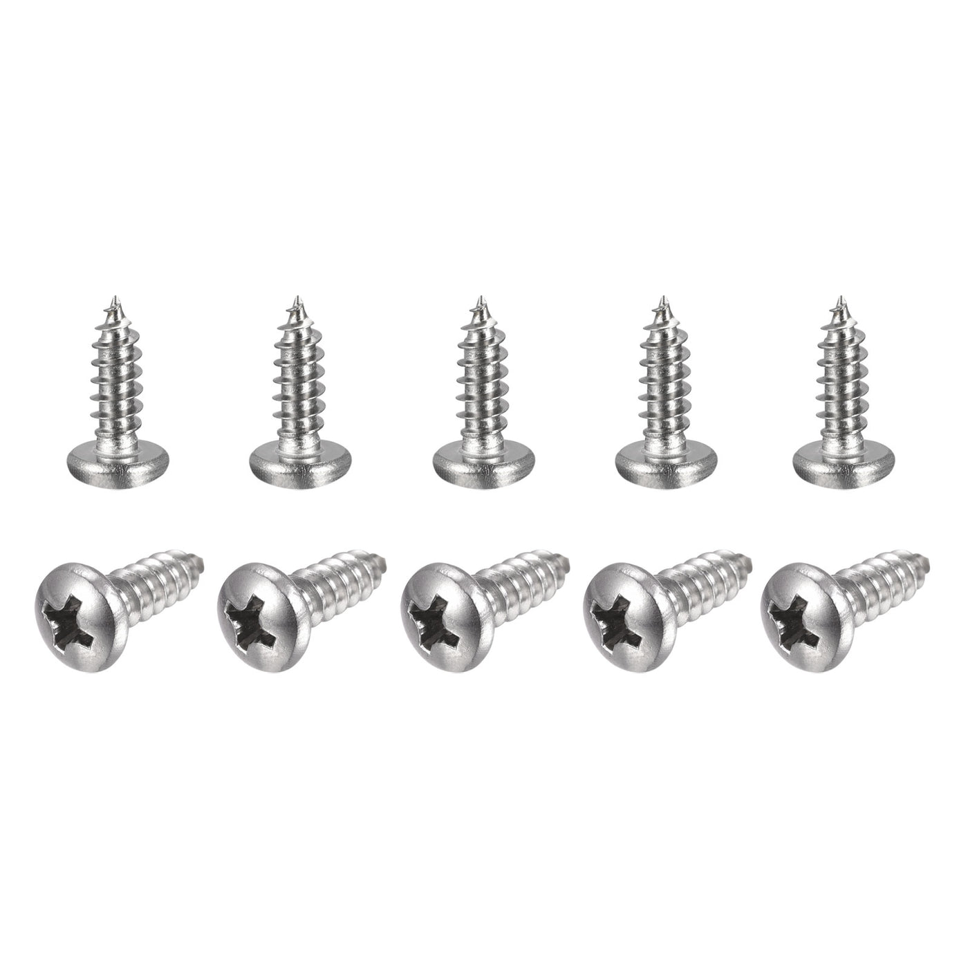 Harfington Screws Phillips Self Tapping Screw 304 Stainless Steel