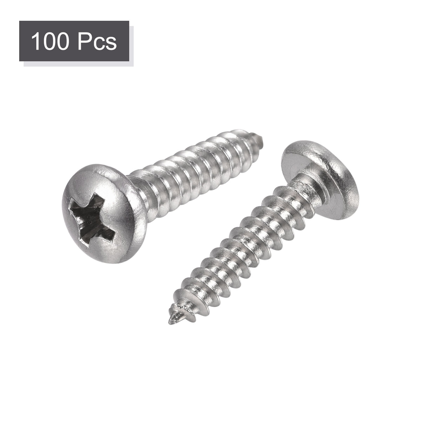 Harfington Screws Phillips Self Tapping Screw 304 Stainless Steel