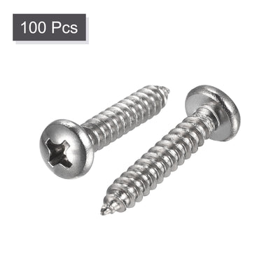 Harfington Screws Phillips Self Tapping Screw 304 Stainless Steel