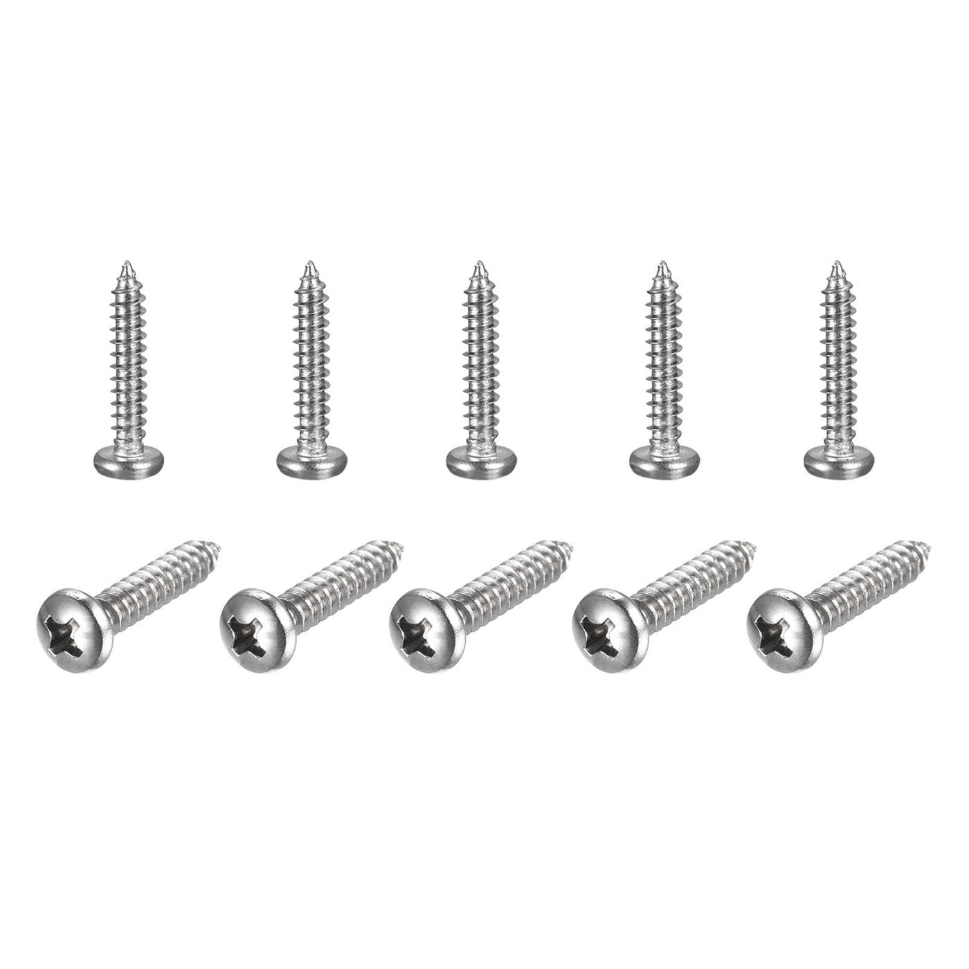 Harfington Screws Phillips Self Tapping Screw 304 Stainless Steel