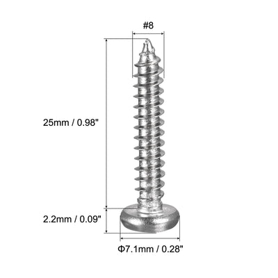 Harfington Screws Phillips Self Tapping Screw 304 Stainless Steel
