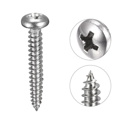 Harfington Screws Phillips Self Tapping Screw 304 Stainless Steel