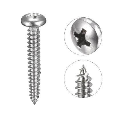 Harfington Screw, Phillips Self Tapping Screw 304 Stainless Steel
