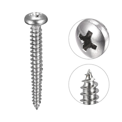 Harfington Screw, Phillips Self Tapping Screw 304 Stainless Steel