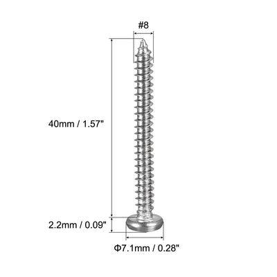 Harfington Screw, Phillips Self Tapping Screw 304 Stainless Steel