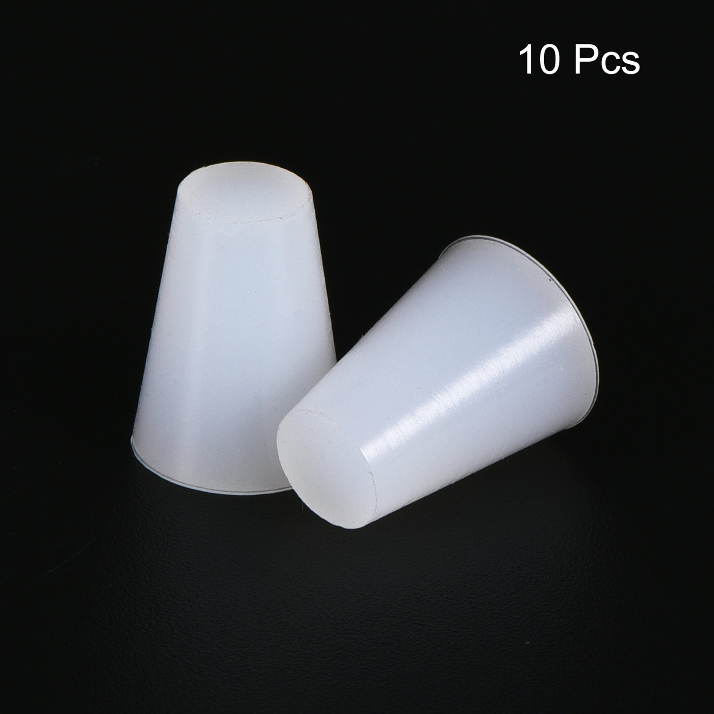 Harfington Silicone Rubber Tapered Plug, Solid for Powder Coating, Painting, Laboratory Use