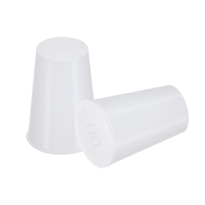 Harfington Silicone Rubber Tapered Plug, Solid for Powder Coating, Painting, Laboratory Use