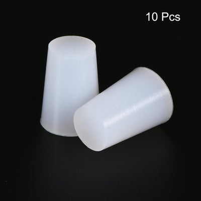 Harfington Silicone Rubber Tapered Plug, Solid for Powder Coating, Painting, Laboratory Use