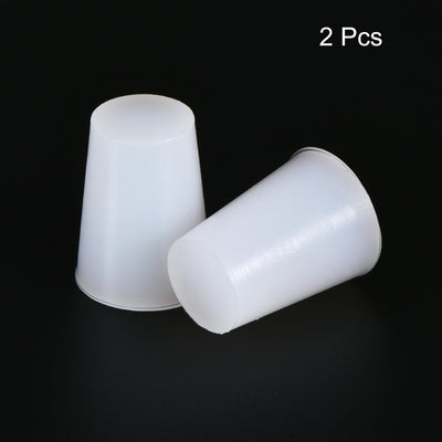 Harfington Silicone Rubber Tapered Plug, Solid, for Powder Coating, Painting, Laboratory