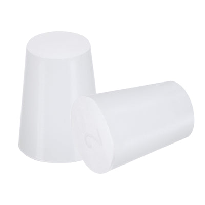 Harfington Silicone Rubber Tapered Plug, Solid, for Powder Coating, Painting, Laboratory