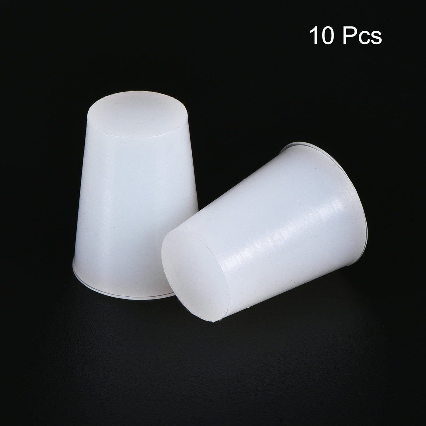 Harfington Silicone Rubber Tapered Plug, Solid for Powder Coating, Painting, Laboratory Use