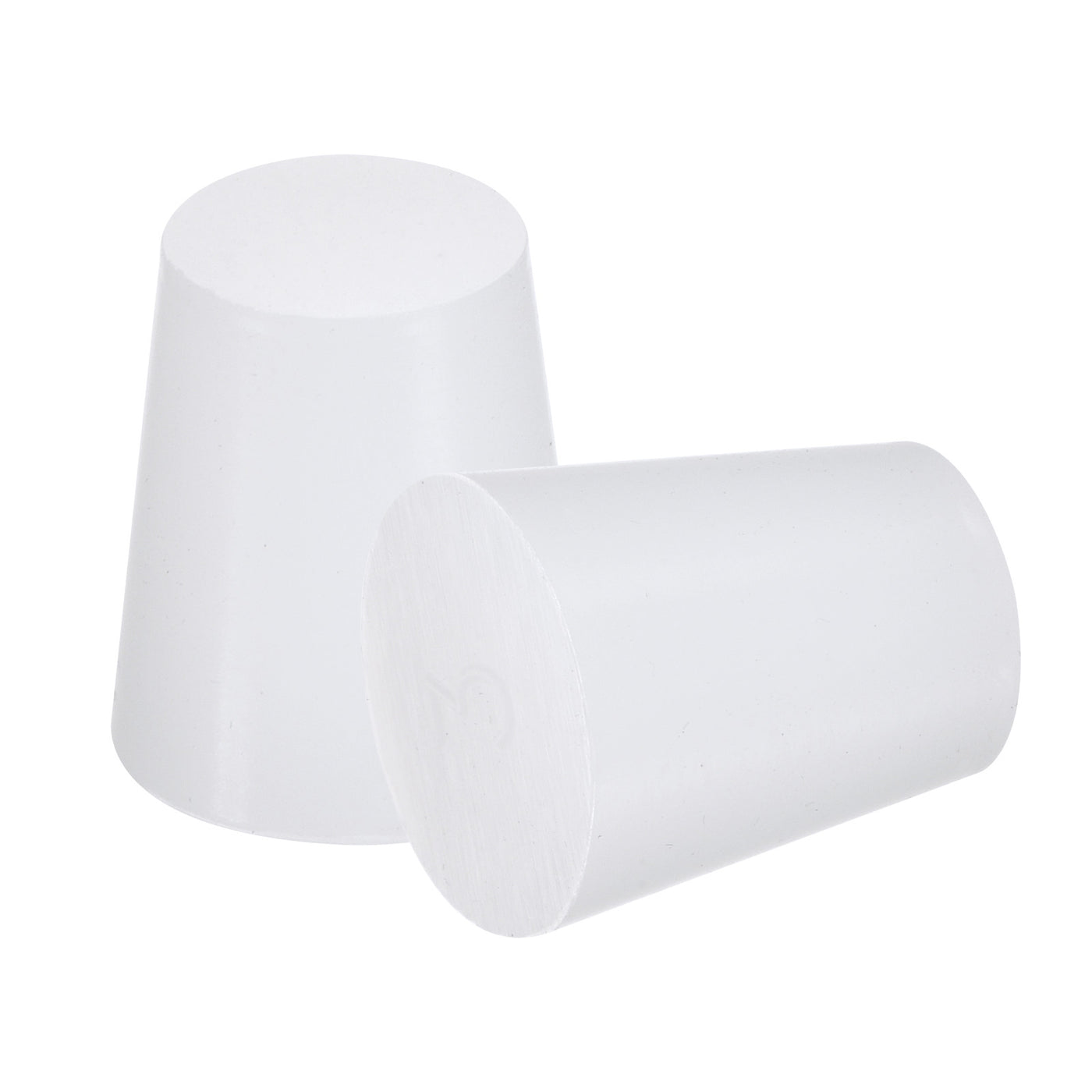 Harfington Silicone Rubber Tapered Plug, Solid for Powder Coating, Painting, Laboratory Use