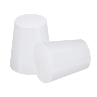 Harfington Silicone Rubber Tapered Plug, Solid, for Powder Coating, Painting, Laboratory