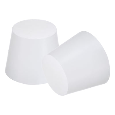 Harfington Silicone Rubber Tapered Plug, Solid, for Powder Coating, Painting, Laboratory