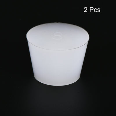 Harfington Silicone Rubber Tapered Plug, Solid, for Powder Coating, Painting, Laboratory