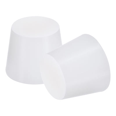 Harfington Silicone Rubber Tapered Plug, Solid, for Powder Coating, Painting, Laboratory
