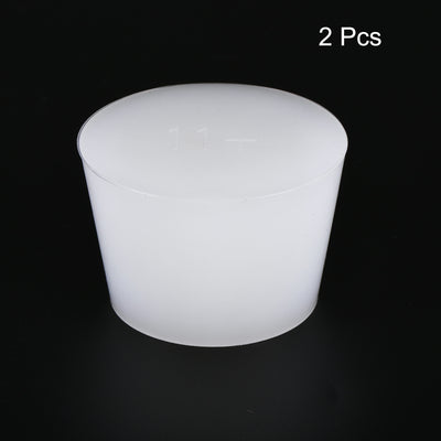 Harfington Silicone Rubber Tapered Plug, Solid, for Powder Coating, Painting, Laboratory