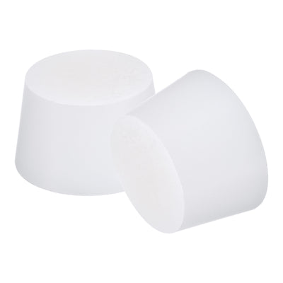Harfington Silicone Rubber Tapered Plug, Solid, for Powder Coating, Painting, Laboratory