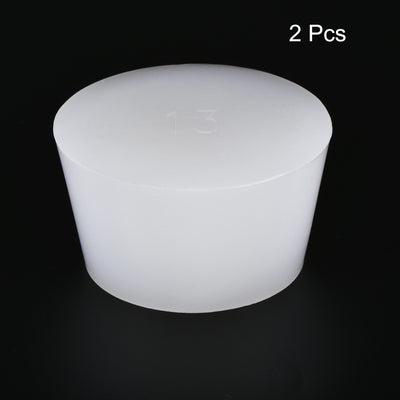 Harfington Silicone Rubber Tapered Plug, Solid, for Powder Coating, Painting, Laboratory