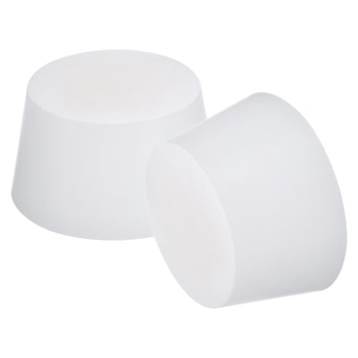 Harfington Silicone Rubber Tapered Plug, Solid, for Powder Coating, Painting, Laboratory