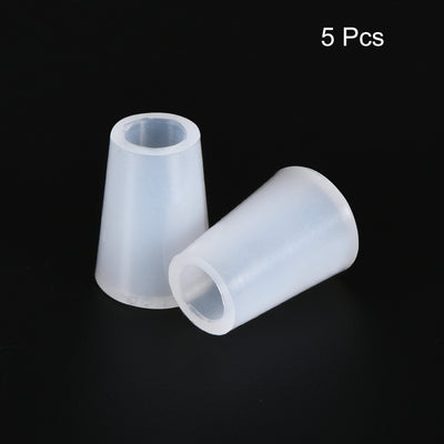 Harfington Silicone Rubber Tapered Plug with Hole for Powder Coating, Painting