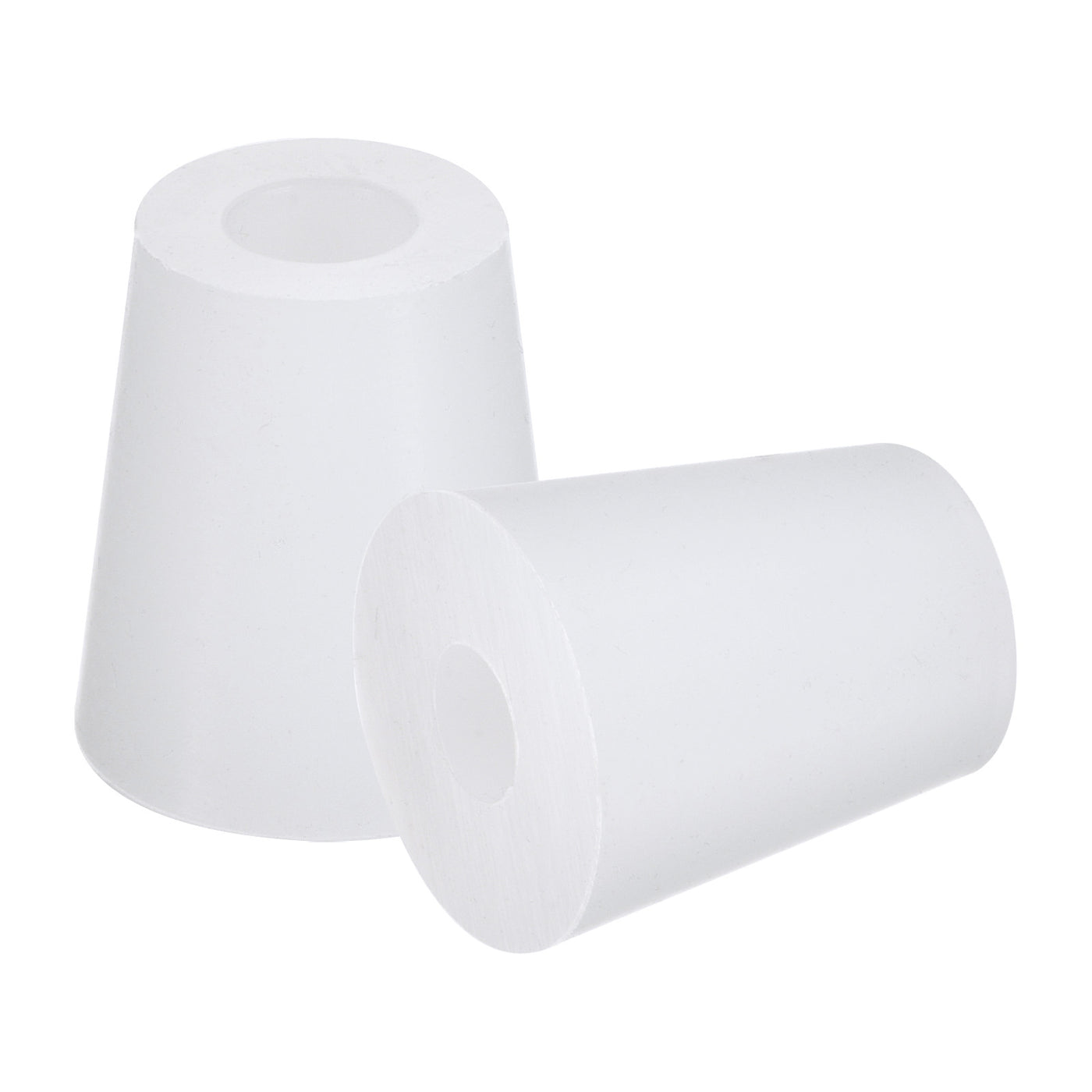 Harfington Silicone Rubber Tapered Plug, with Hole, for Painting, Laboratory Use