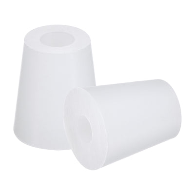 Harfington Silicone Rubber Tapered Plug, with Hole, for Painting, Laboratory Use