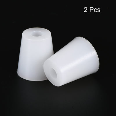 Harfington Silicone Rubber Tapered Plug, with Hole, for Painting, Laboratory Use