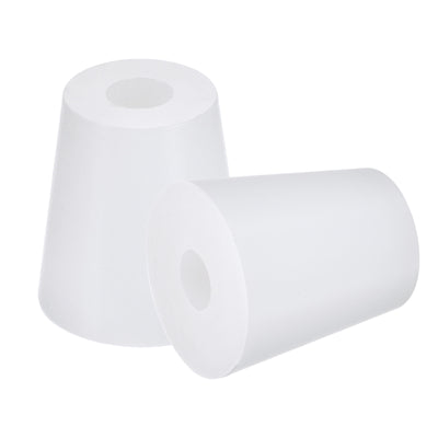 Harfington Silicone Rubber Tapered Plug, with Hole, for Painting, Laboratory Use
