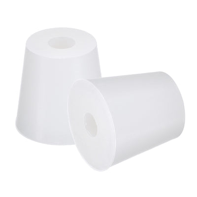 Harfington Silicone Rubber Tapered Plug, with Hole, for Painting, Laboratory Use