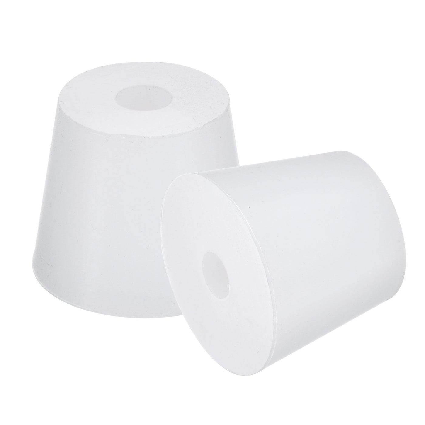 Harfington Silicone Rubber Tapered Plug, with Hole, for Painting, Laboratory Use