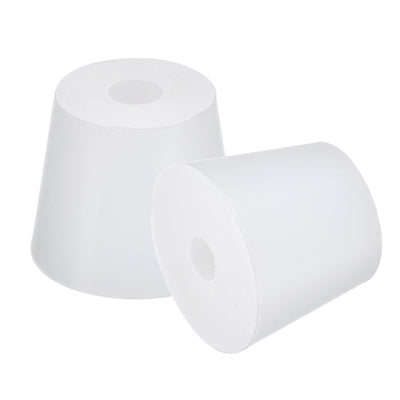 Harfington Silicone Rubber Tapered Plug, with Hole, for Painting, Laboratory Use