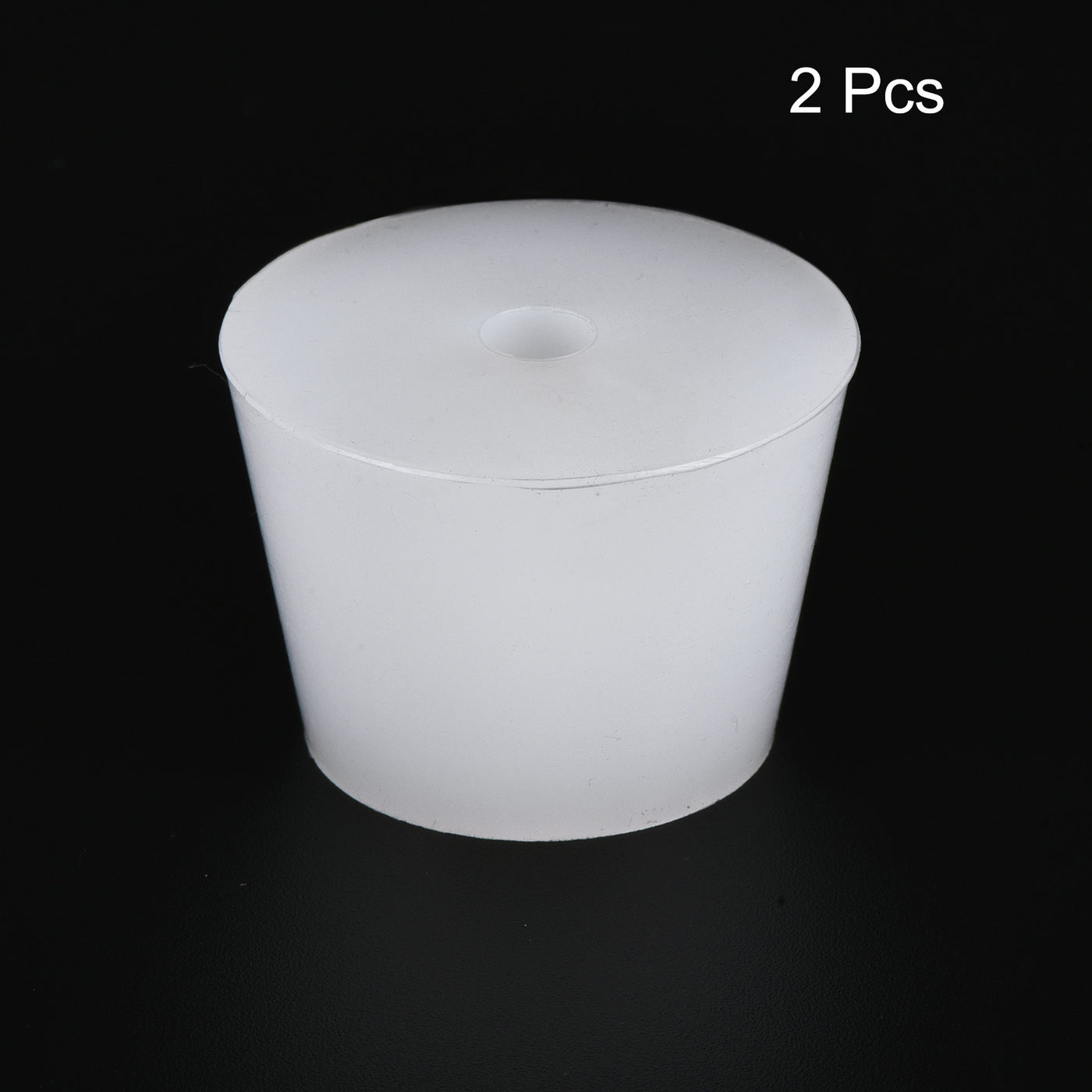 Harfington Silicone Rubber Tapered Plug, with Hole, for Painting, Laboratory Use