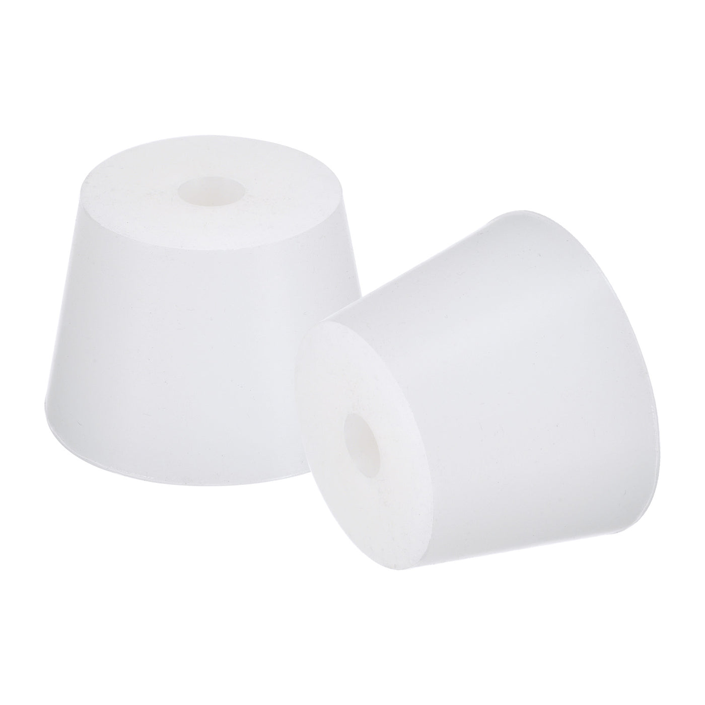 Harfington Silicone Rubber Tapered Plug, with Hole, for Painting, Laboratory Use