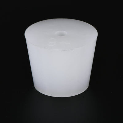 Harfington Silicone Rubber Tapered Plug with Hole for Powder Coating, Painting, Laboratory