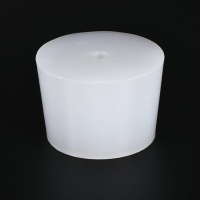 Harfington Silicone Rubber Tapered Plug with Hole for Powder Coating, Painting, Laboratory