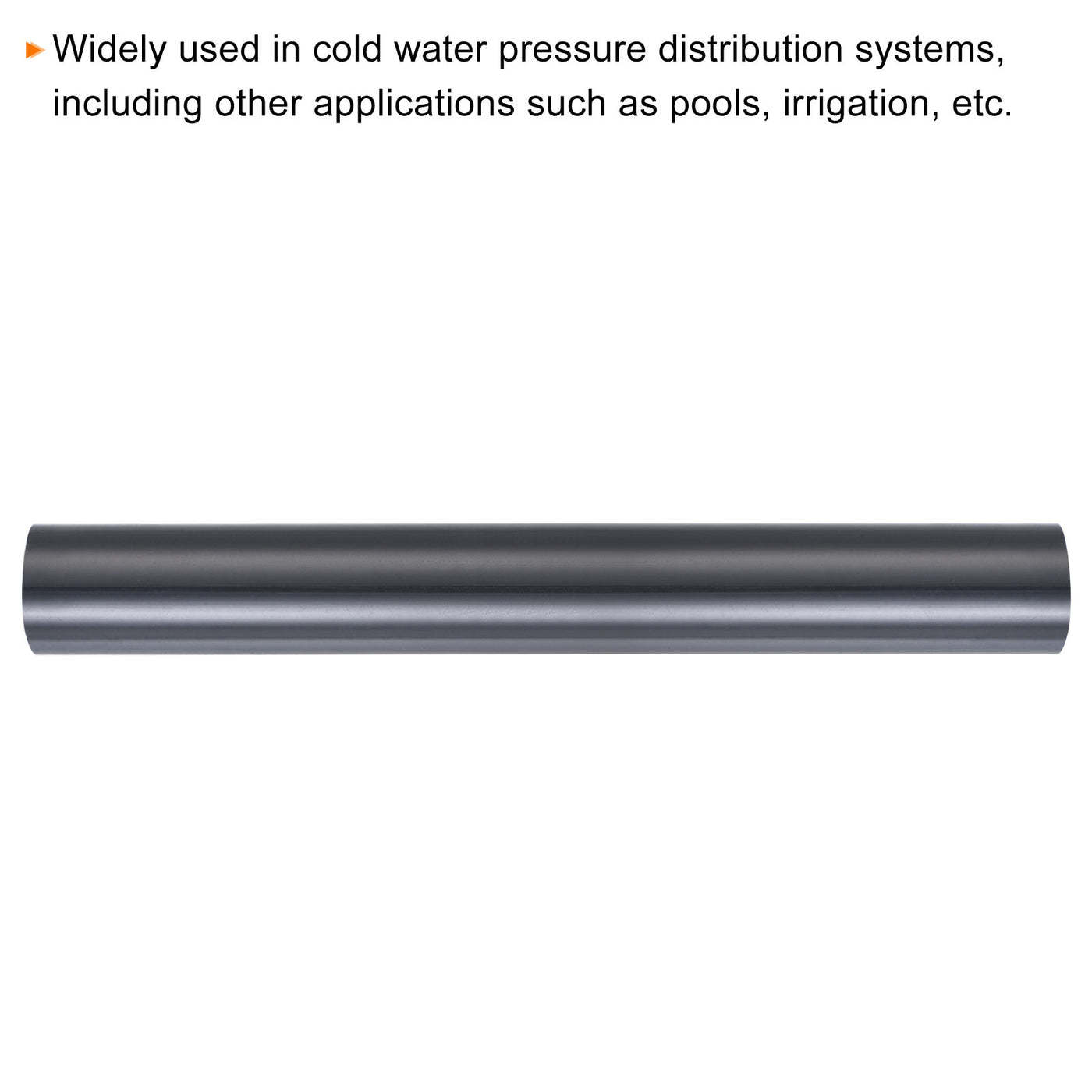 Harfington UPVC Pipes Fitting Straight Coupling Joint Connector