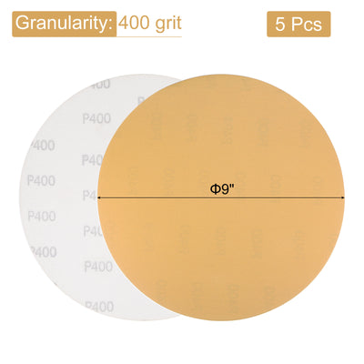 Harfington Aluminum Oxide Abrasive Hook and Loop Sanding Discs