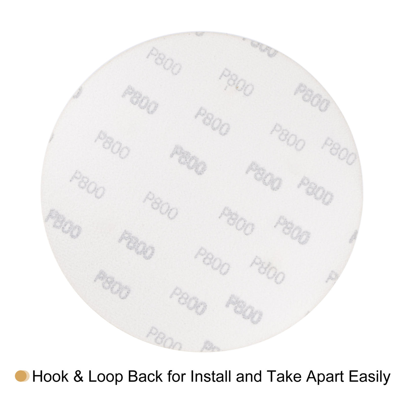 Harfington Aluminum Oxide Abrasive Hook and Loop Sanding Discs
