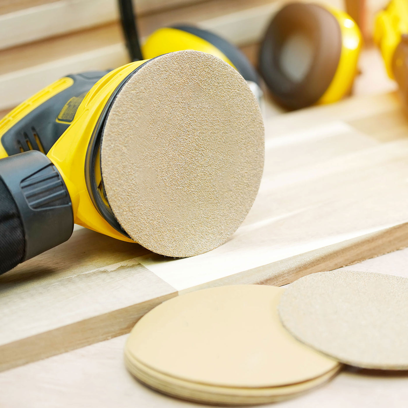 Harfington Aluminum Oxide Abrasive Hook and Loop Sanding Discs