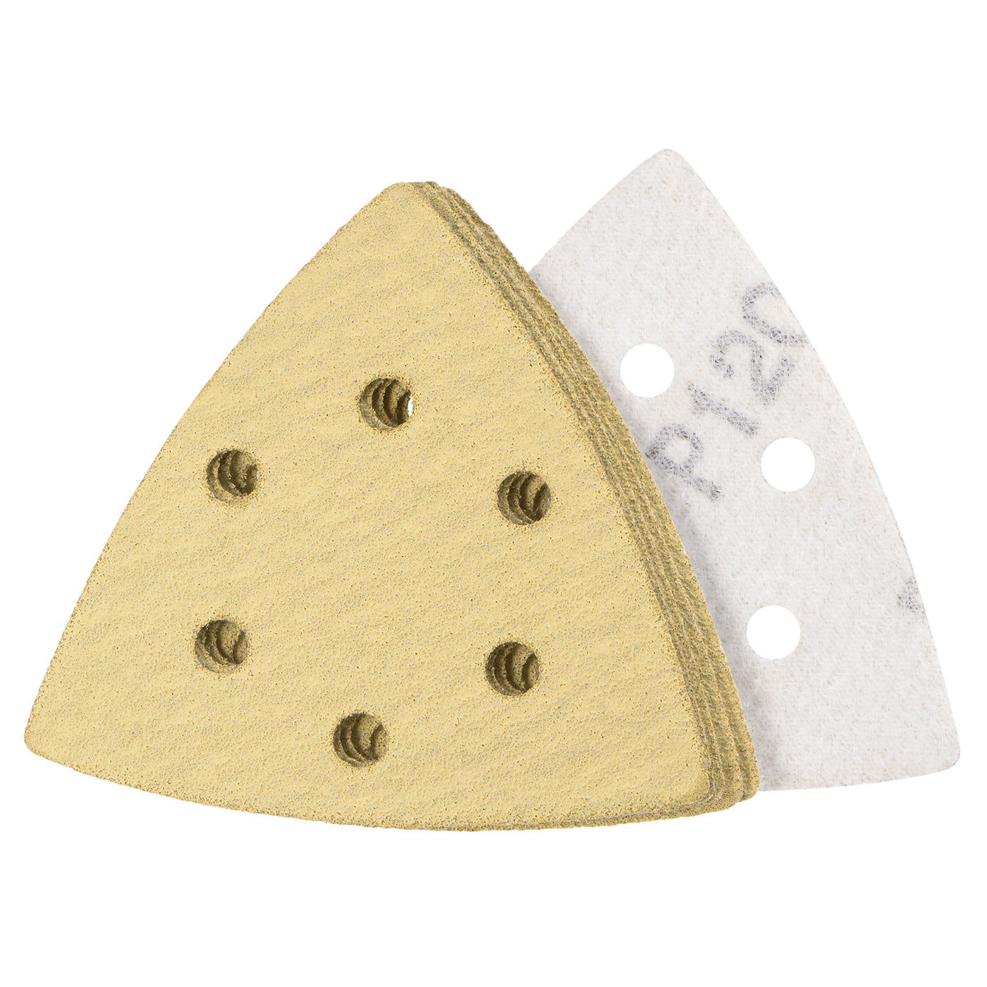 Harfington Triangle Sandpaper Pads Hole Hook Loop Backed