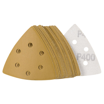 Harfington Hole Hook Loop Backed Triangle Sandpaper