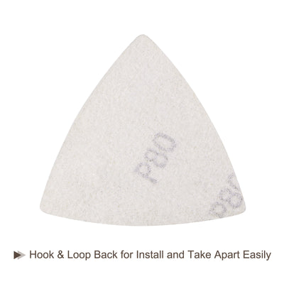 Harfington Triangle Hook Loop Backed Sandpapers