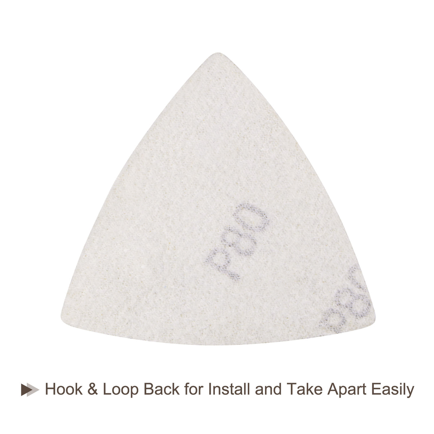 Harfington Aluminum oxide abrasive Triangle Hook and Loop Sandpapers