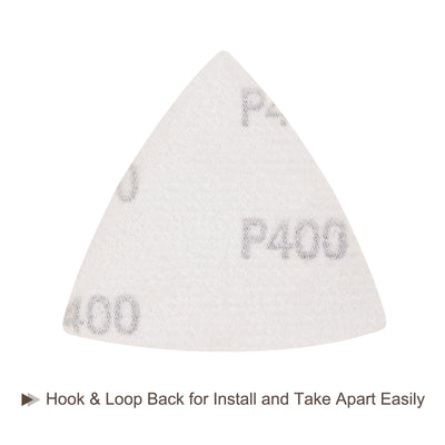 Harfington Triangle Hook Loop Backed Sandpapers