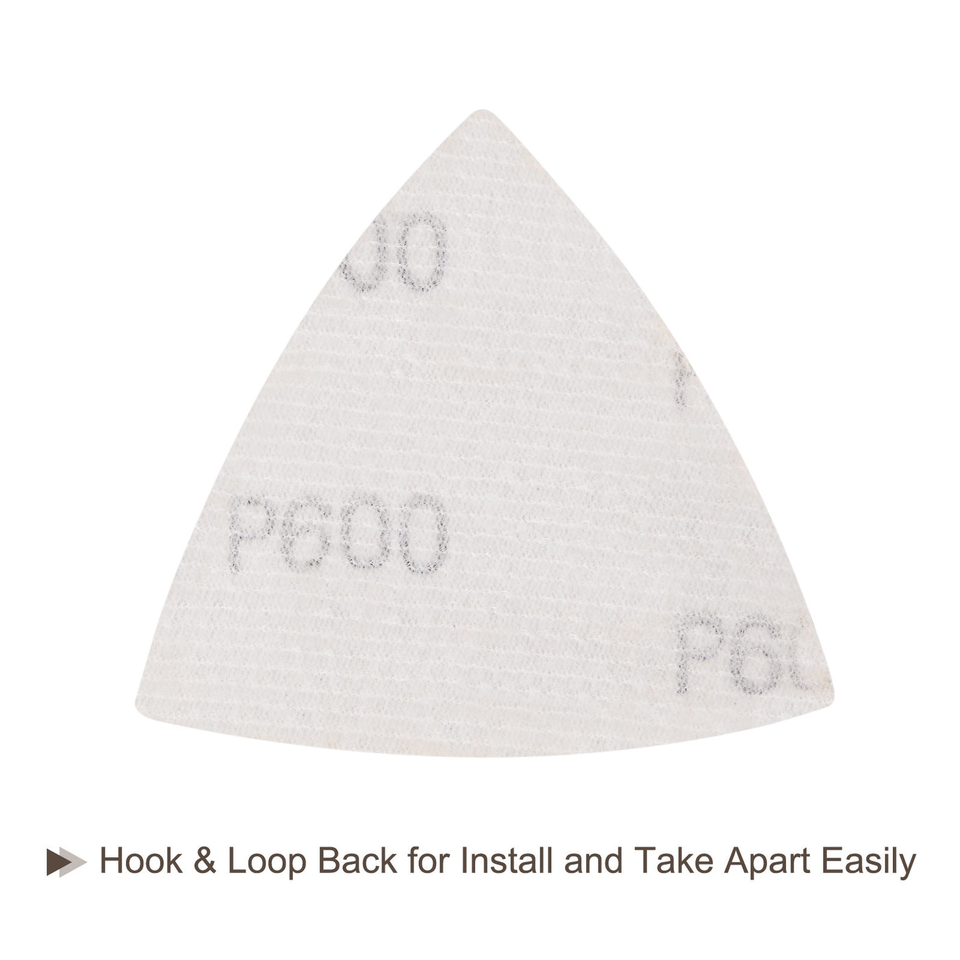 Harfington Aluminum oxide abrasive Triangle Hook and Loop Sandpapers