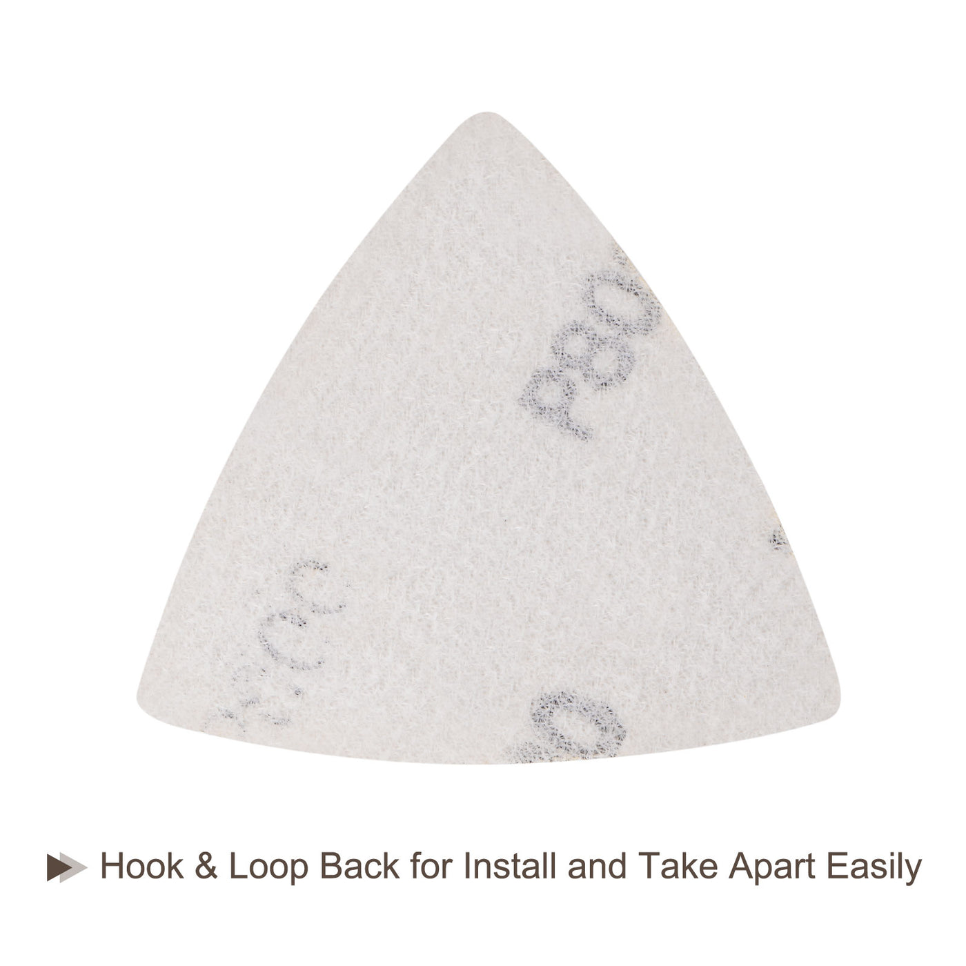 Harfington Aluminum oxide abrasive Triangle Hook and Loop Sandpapers