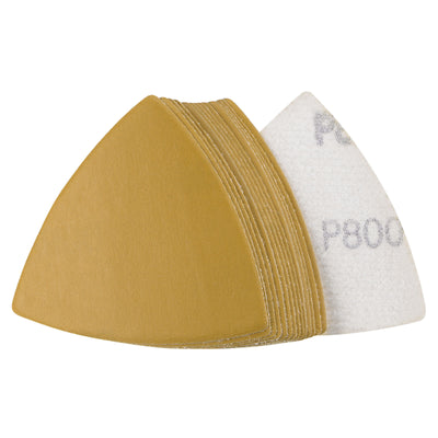 Harfington Aluminum oxide abrasive Triangle Hook and Loop Sandpapers