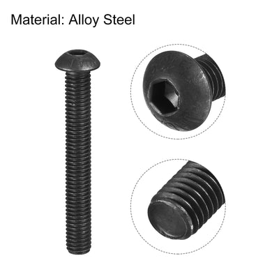 Harfington Hex Socket Head Bolts, Alloy Steel Cap Screws